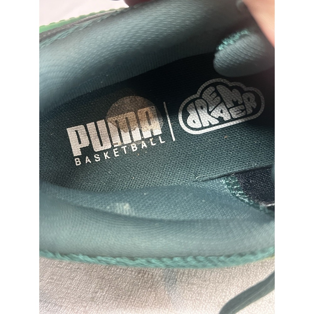 PUMA RS Basketball Dreamer x J. Cole Low Bistro Green Size 5.5 C (Youth) - Picture 12 of 14